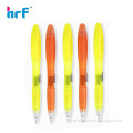 Transparent Barrl Promotion Pen With Two head